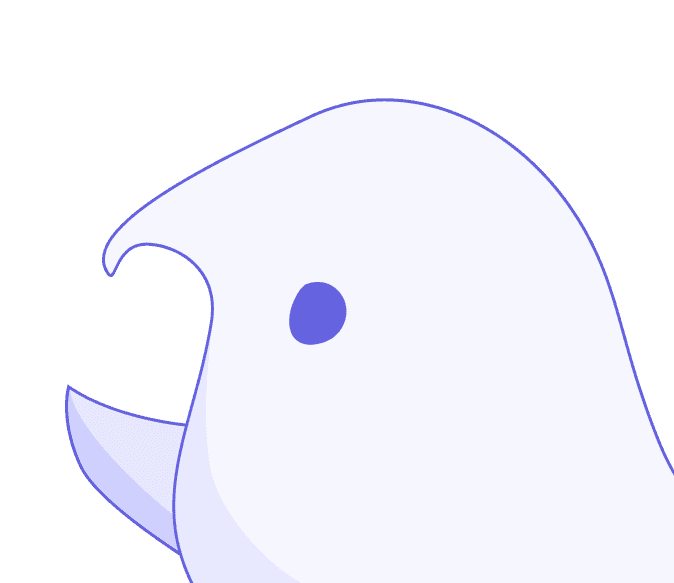 Wug, the Linguistics Club mascot