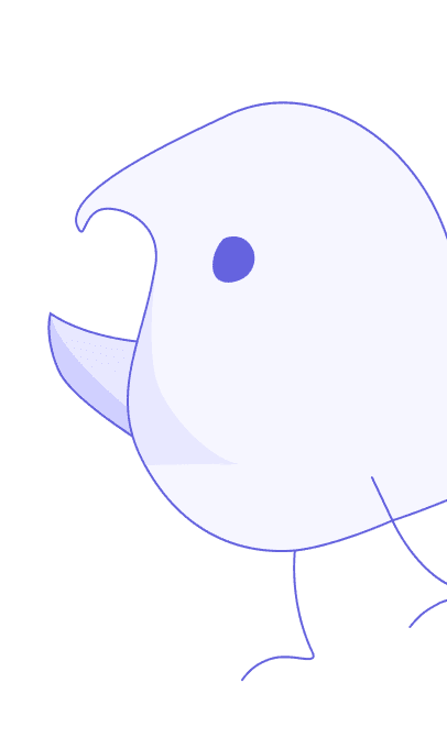 Wug, the Linguistics Club mascot